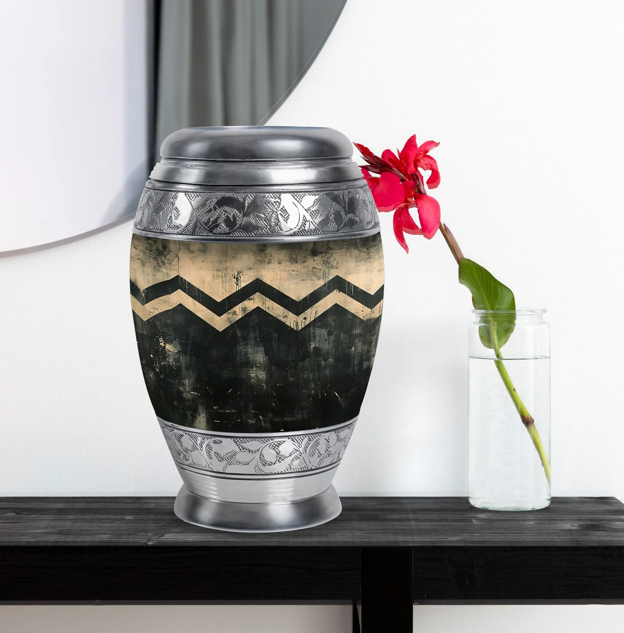 Pattern Small Urns For Human Ashes Funeral, Ashes Urn For Ashes