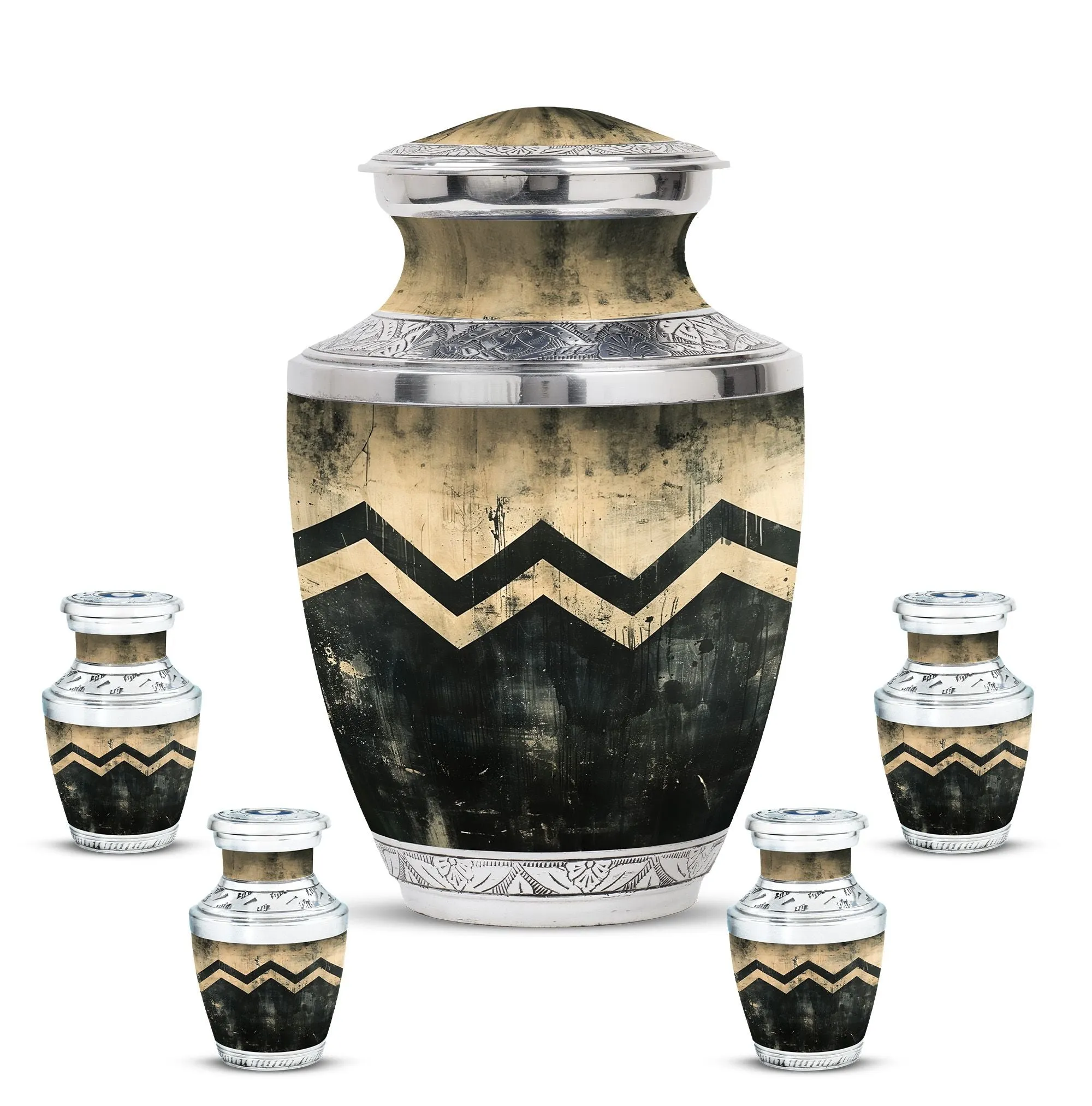 Pattern Small Urns For Human Ashes Funeral, Ashes Urn For Ashes