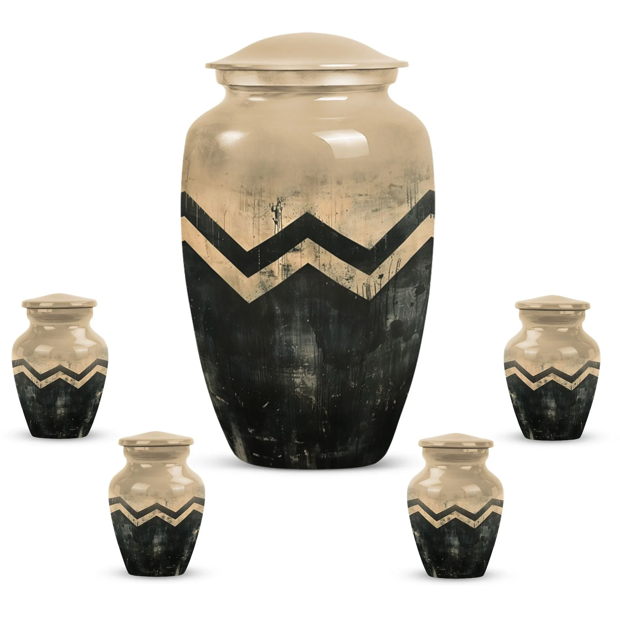 Pattern Small Urns For Human Ashes Funeral, Ashes Urn For Ashes