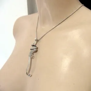 Pearl Pendant 925 Sterling Silver Handmade Artistic Hadar Designers (H) Y