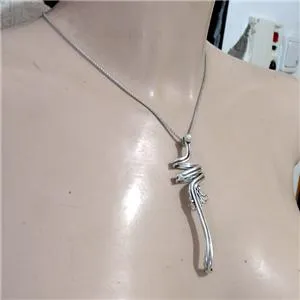 Pearl Pendant 925 Sterling Silver Handmade Artistic Hadar Designers (H) Y