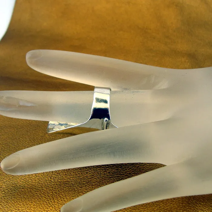 Pearl Ring 925 Sterling Silver 7.5,8,8.5,9,9.5 Handmade Hadar Designers (H106) Y