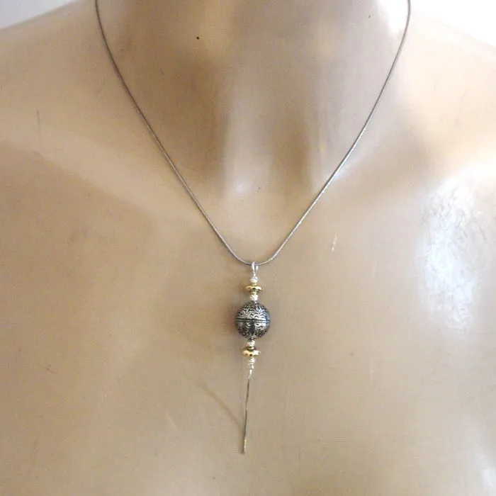 Pendant 925 Sterling Silver Handmade filigree Hadar Designers () LAST