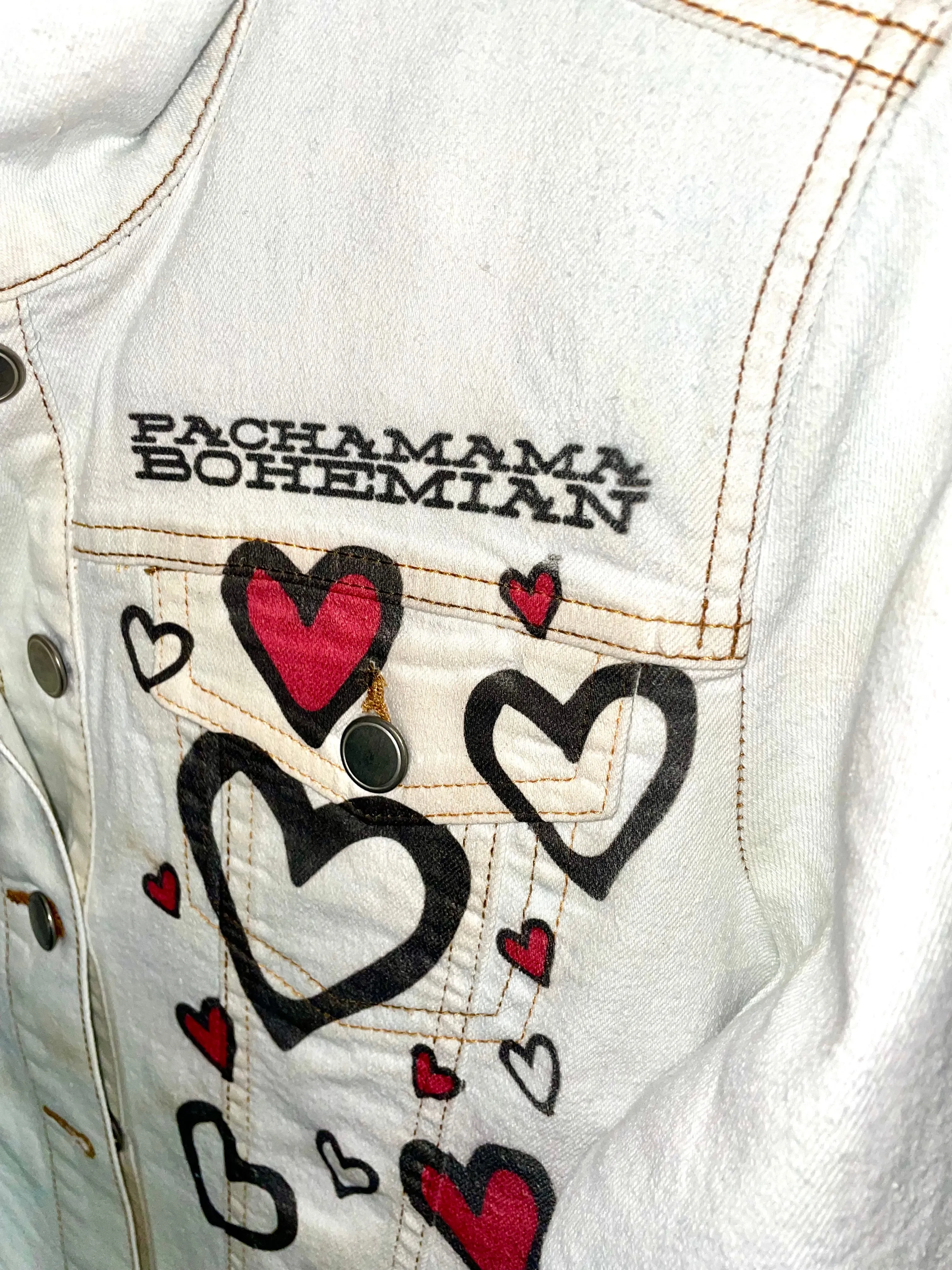 Perfectly Imperfect Love Denim Jacket