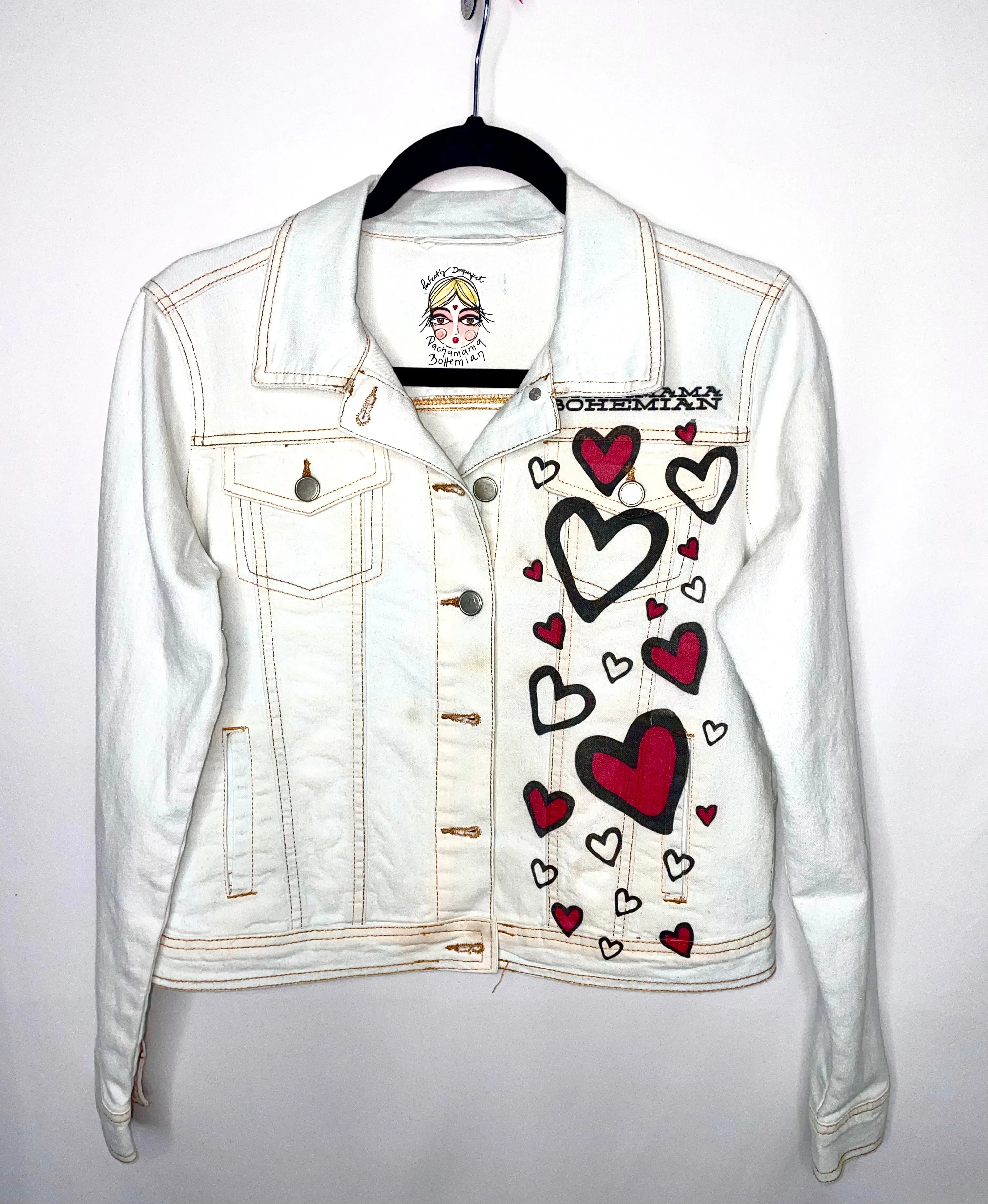 Perfectly Imperfect Love Denim Jacket