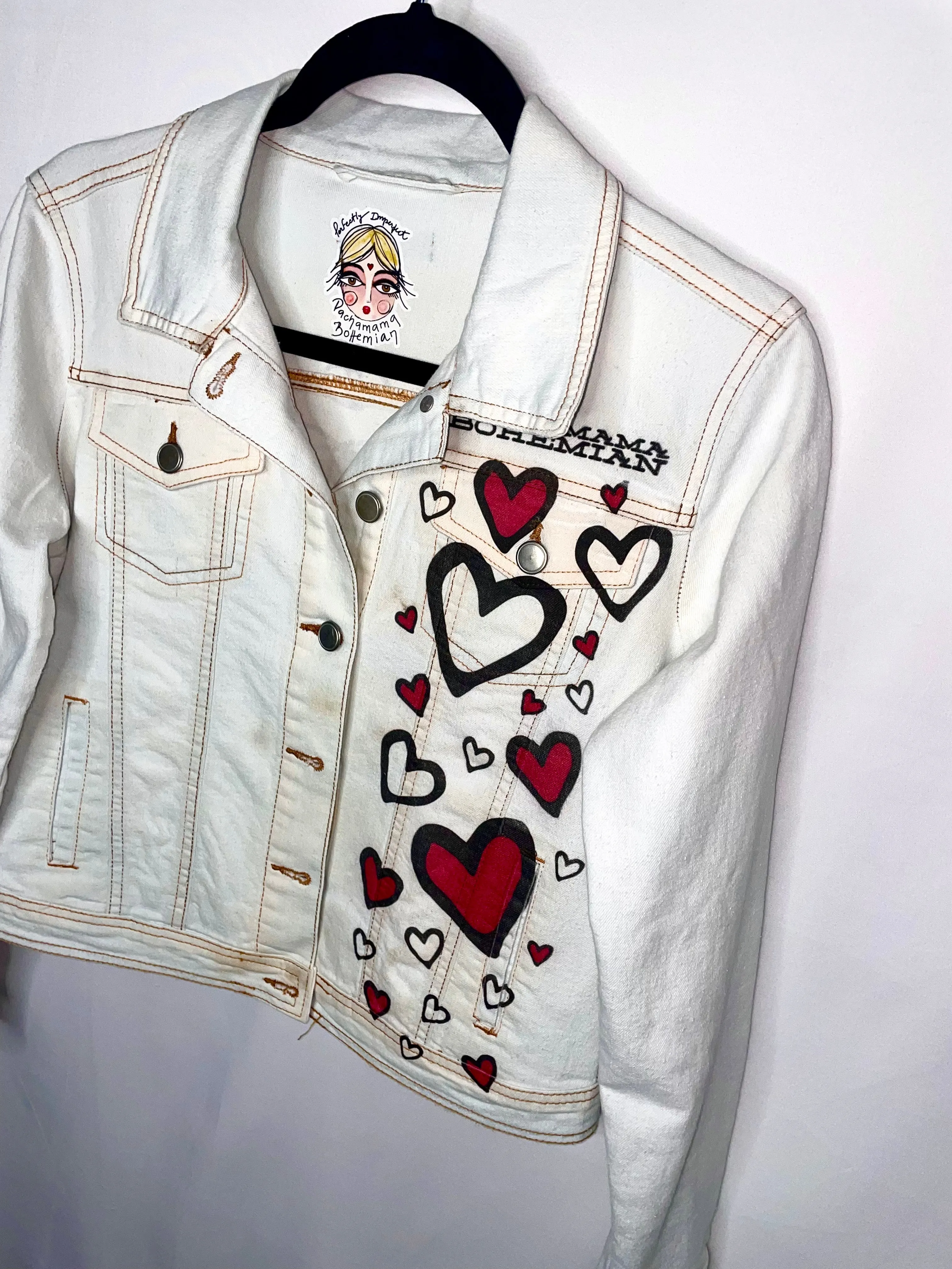 Perfectly Imperfect Love Denim Jacket