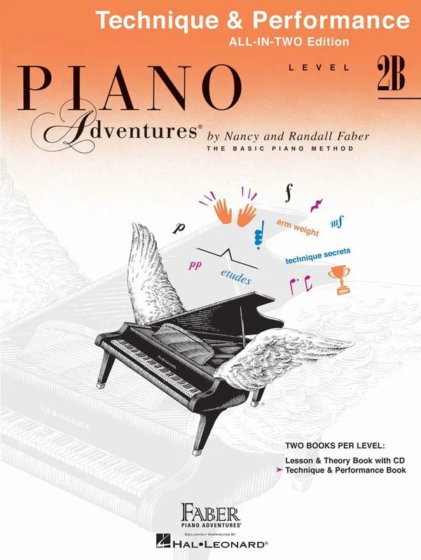 Piano Adventures All-In-Two Level 2B