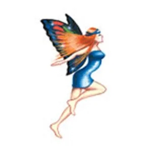 PIXIE DUST FAIRY Glitter Temporary Tattoo 2x2