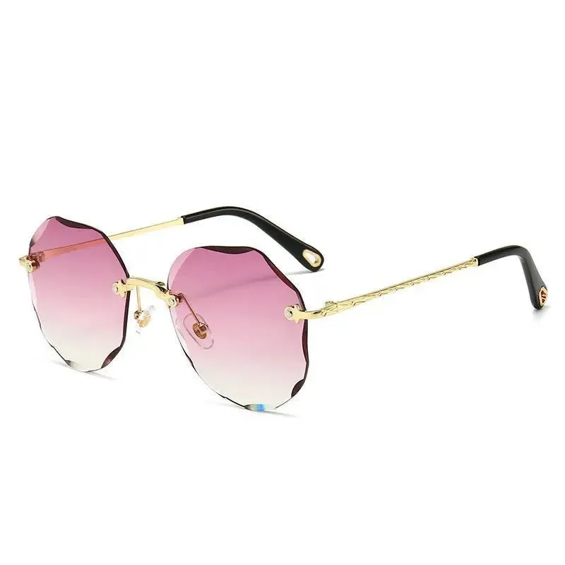 Polygonal Sunglasses: Modern Polygon Shape, UV Protectionalmö
