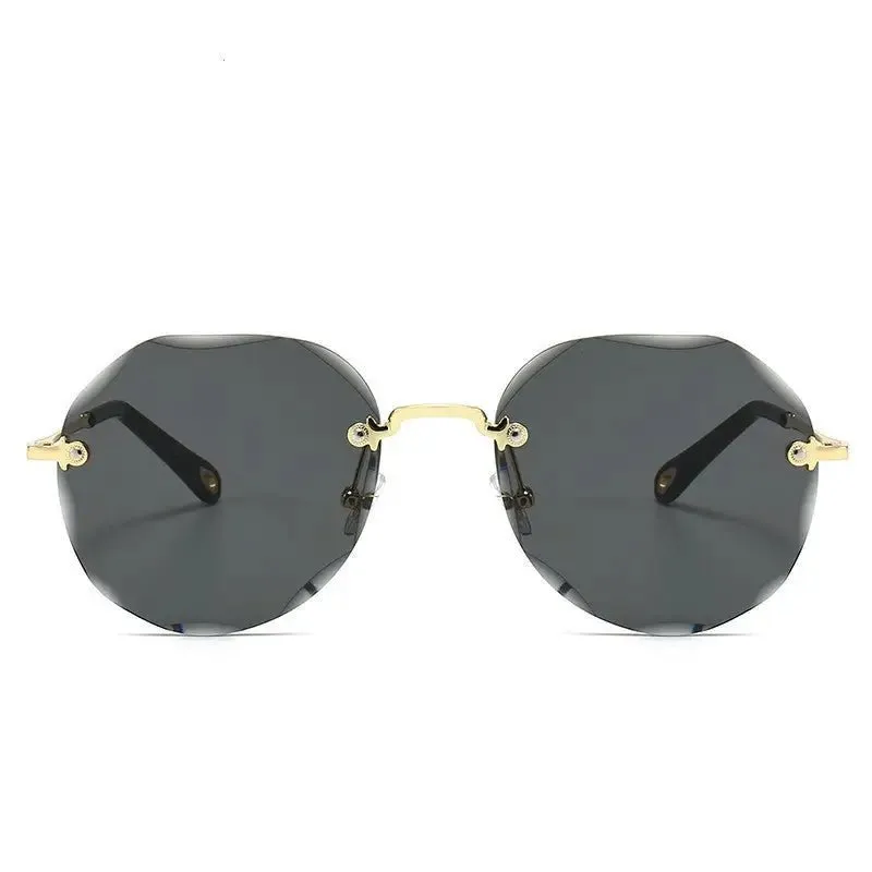 Polygonal Sunglasses: Modern Polygon Shape, UV Protectionalmö