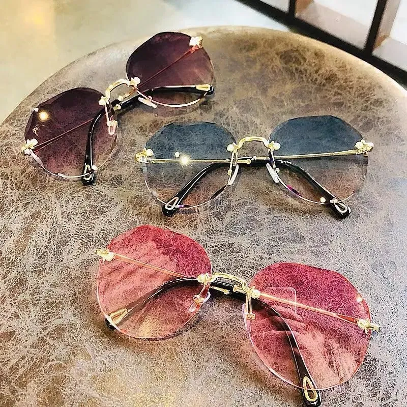 Polygonal Sunglasses: Modern Polygon Shape, UV Protectionalmö