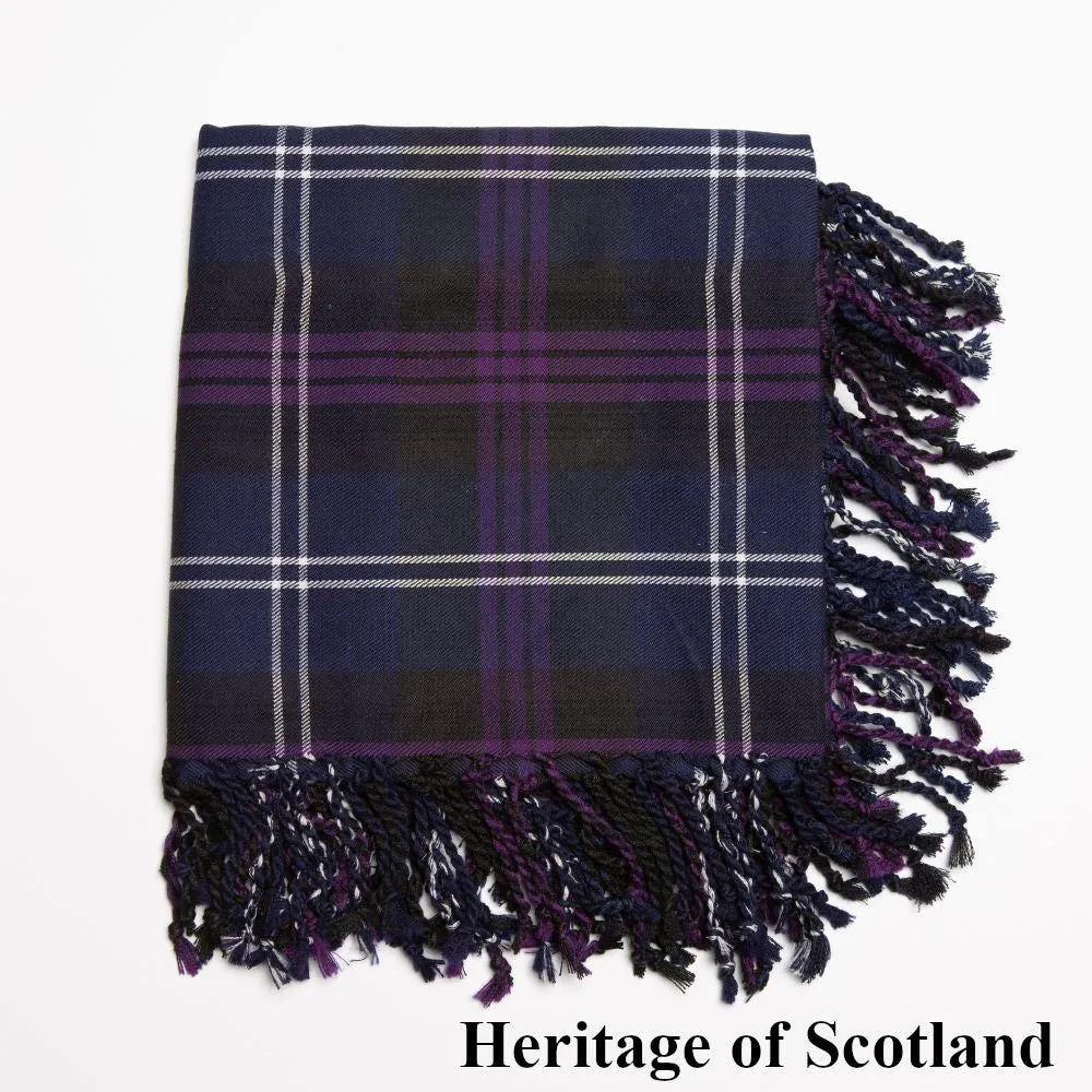 Polyviscose Tartan Fly Plaid - 16 Colours