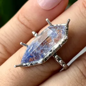 PRE-ORDER FOR AMANDA- Dumortierite Quartz Sz 7.5