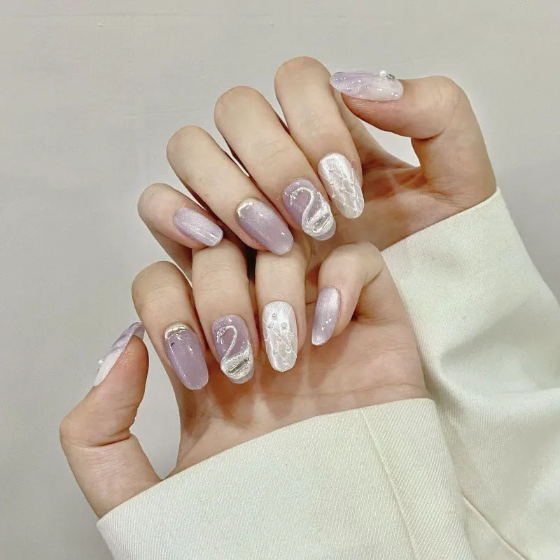 Purple Haze Glitz – Playful Lavender Tones with a Glitzy Enamel Finish