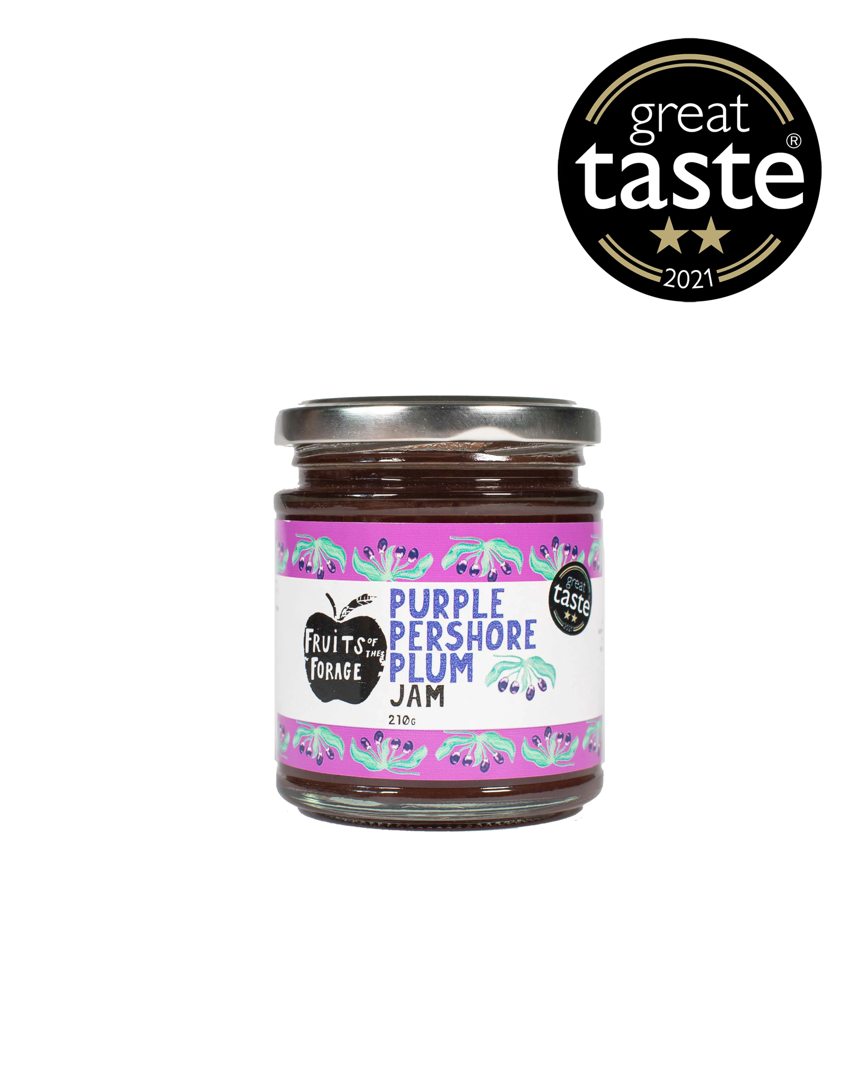 Purple Pershore Plum Jam