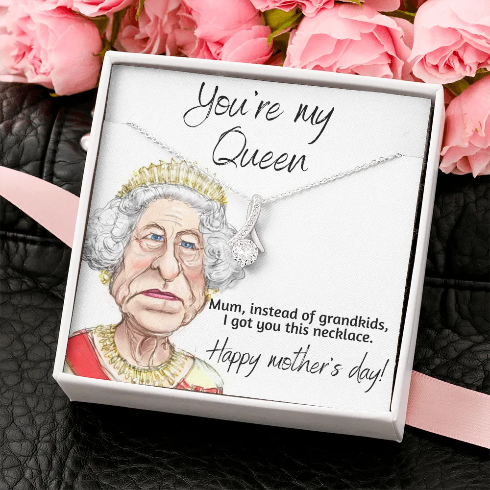 Queen Elizabeth necklace for Mother's day