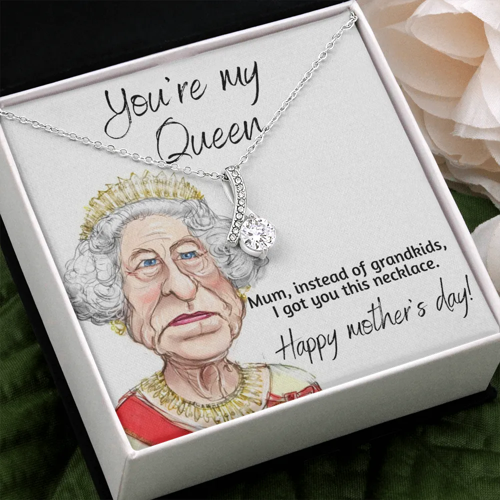 Queen Elizabeth necklace for Mother's day