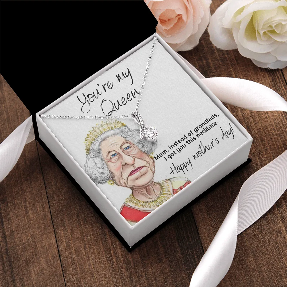 Queen Elizabeth necklace for Mother's day