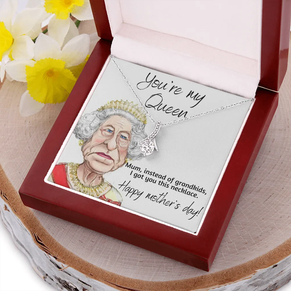 Queen Elizabeth necklace for Mother's day