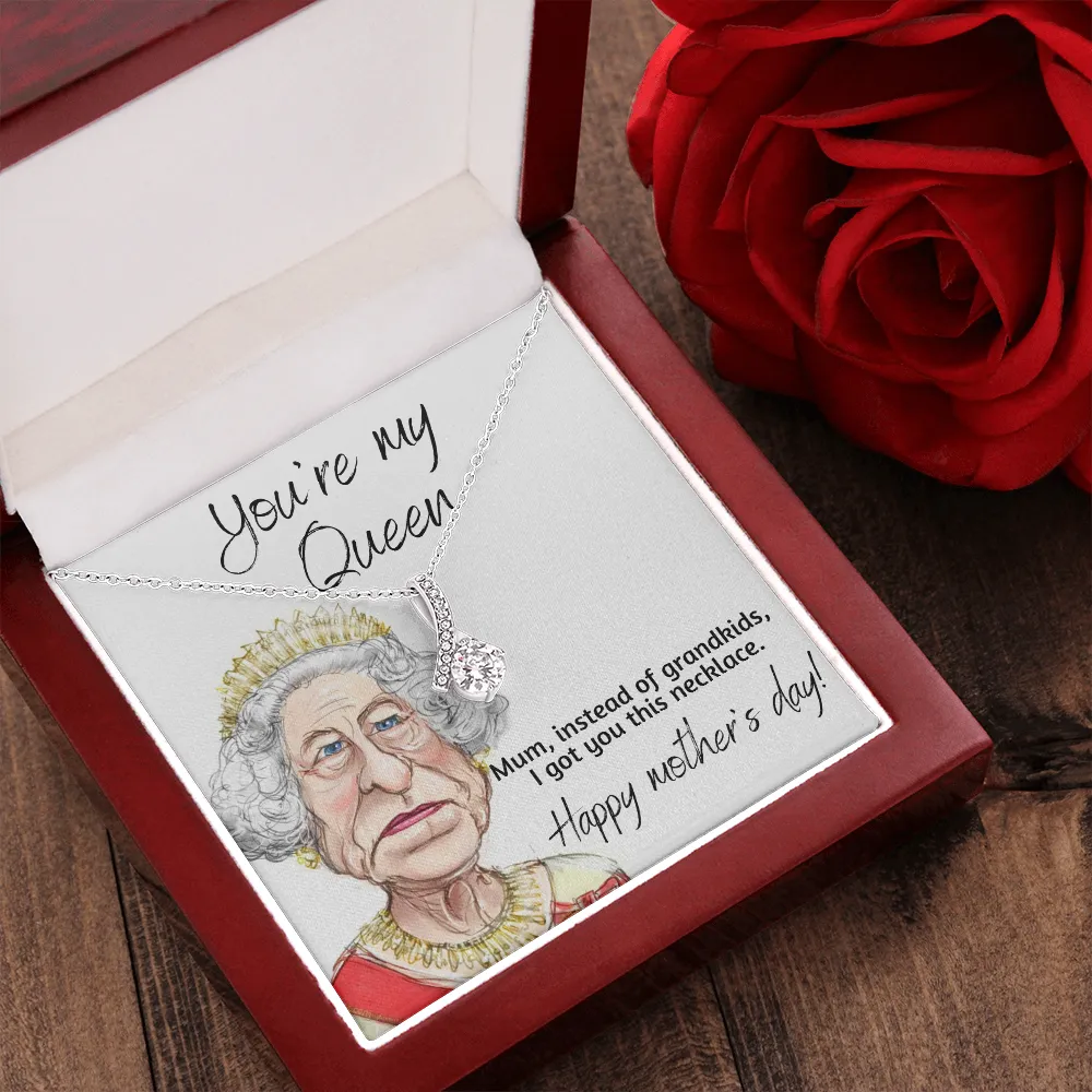 Queen Elizabeth necklace for Mother's day