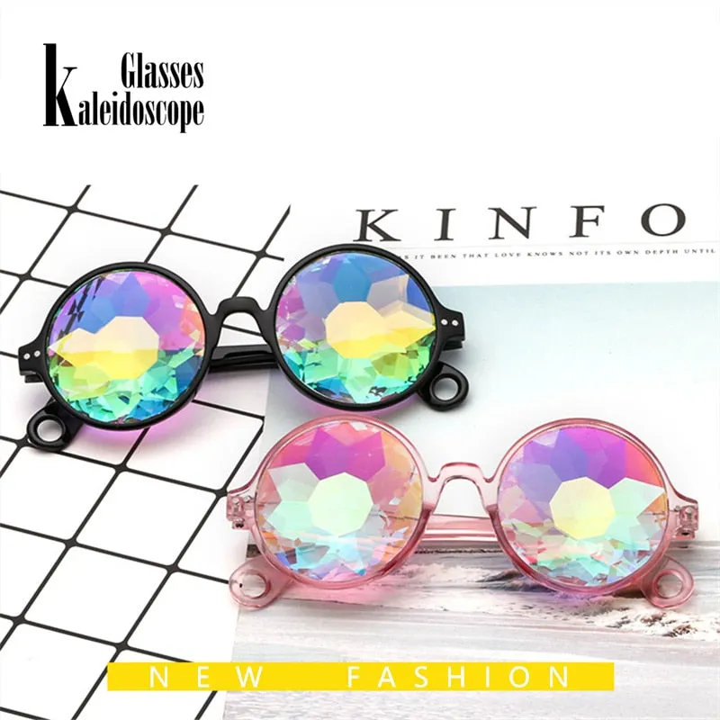 "FRACTAL$$$" Kaleidoscope Glasses