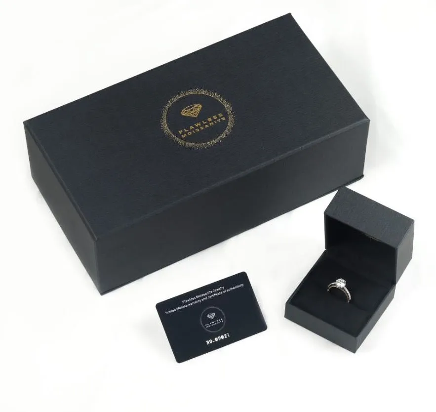 Radiant Cut Moissanite, Traditional Classic Design