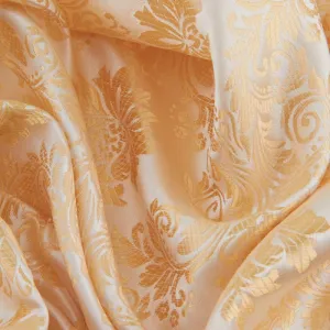 Regal Brocade Fabric, Ivory