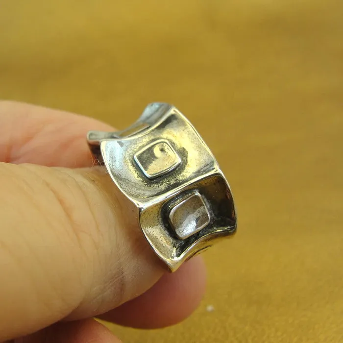 Ring 925 Sterling Silver  size 6,6.5,7,7.5,8 Art Handmade Hadar Designers (H) y