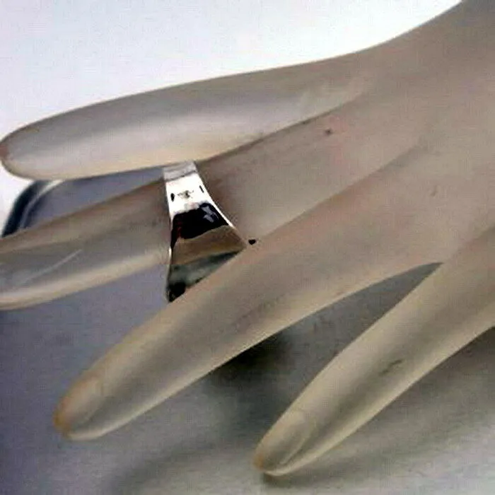 Ring 9k Gold 925 Sterling Silver  sz 7,7.5,8  WILD  Handmade Hadar Designers  SALE