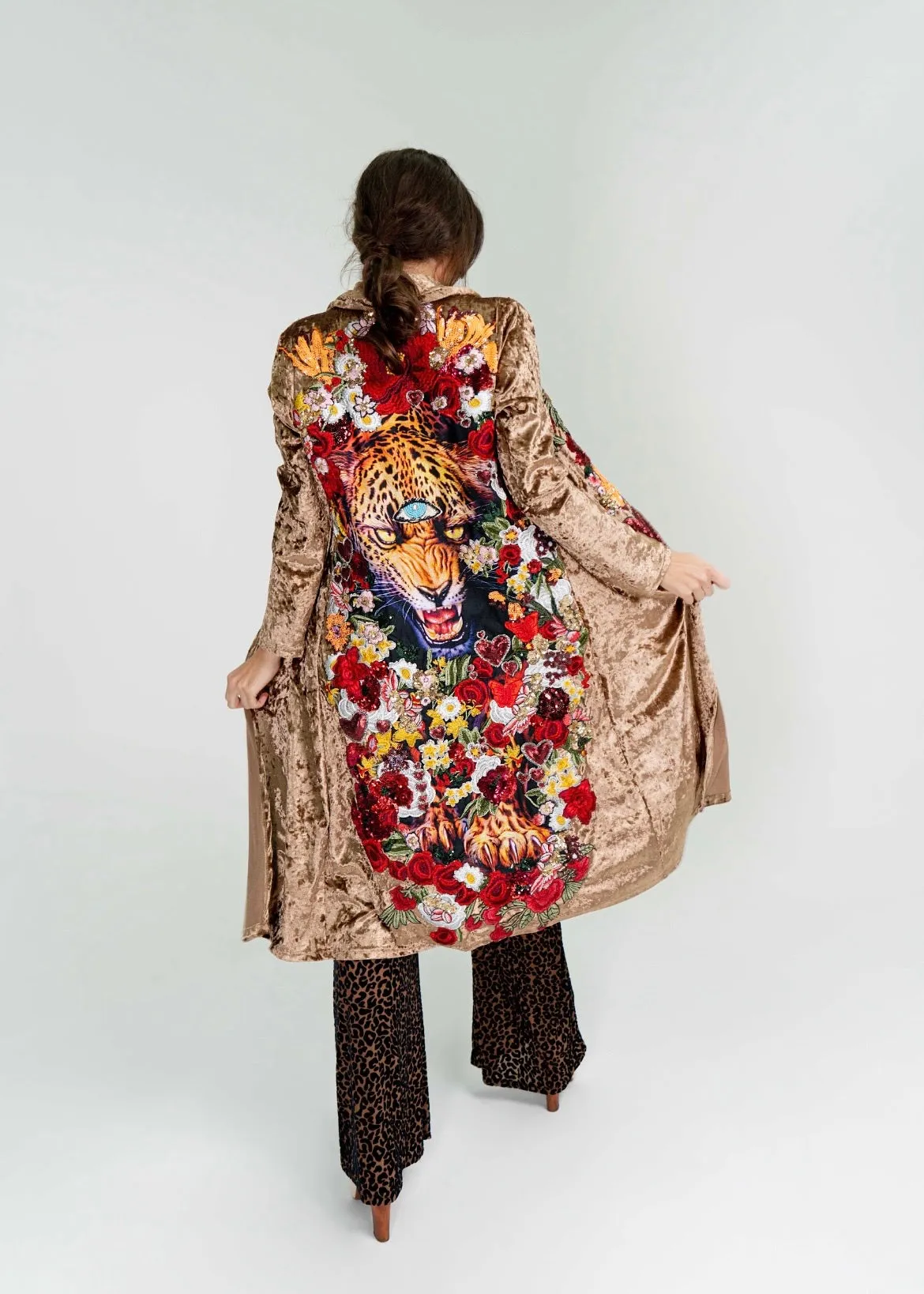 Roar your Leopard Jakcet/ Duster/kimono