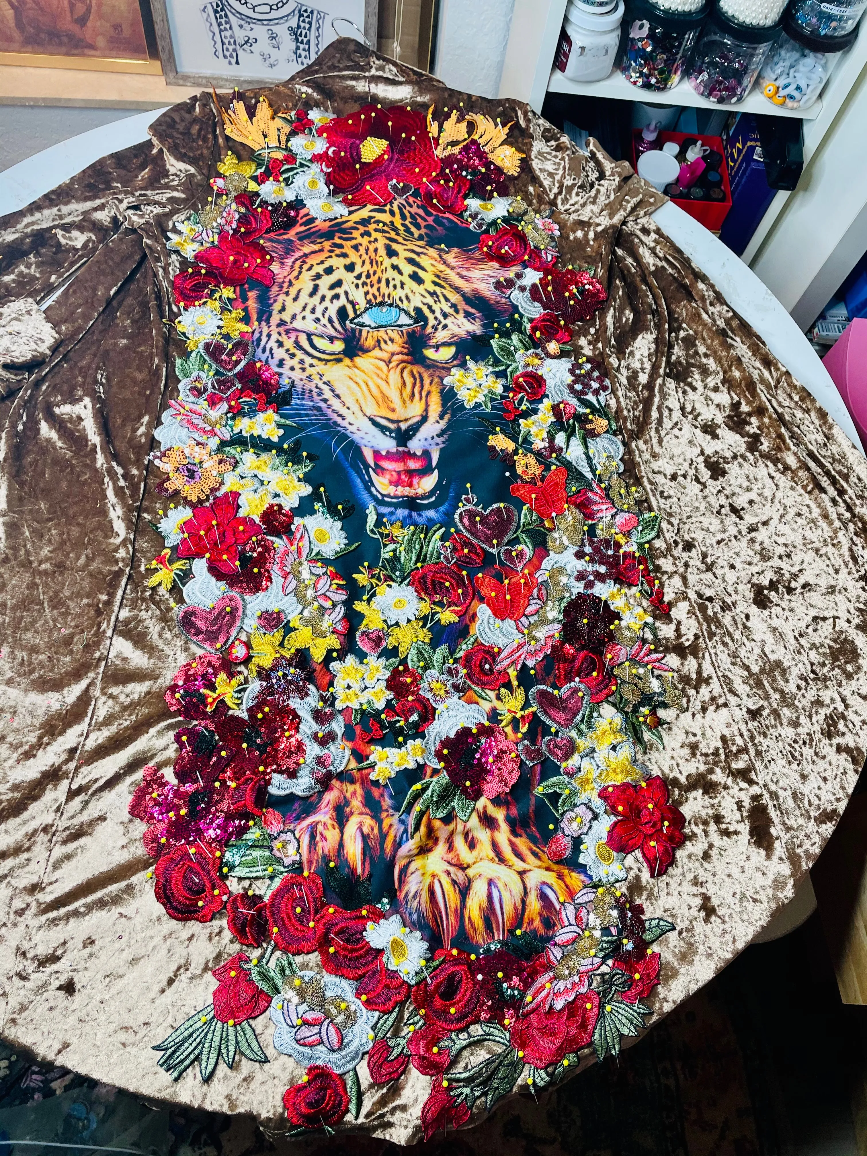 Roar your Leopard Jakcet/ Duster/kimono