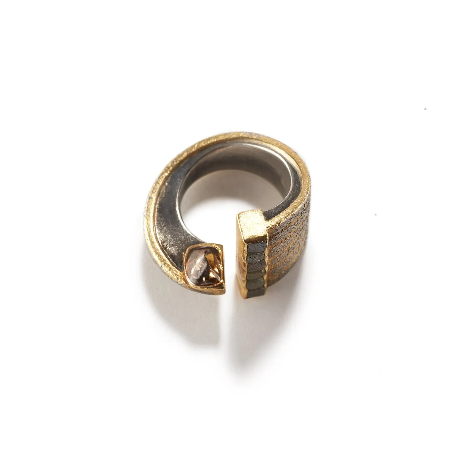 Rough Diamond Ring
