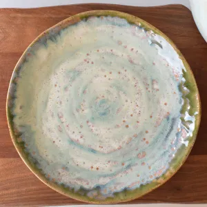 Round Dinner Plate Seaside