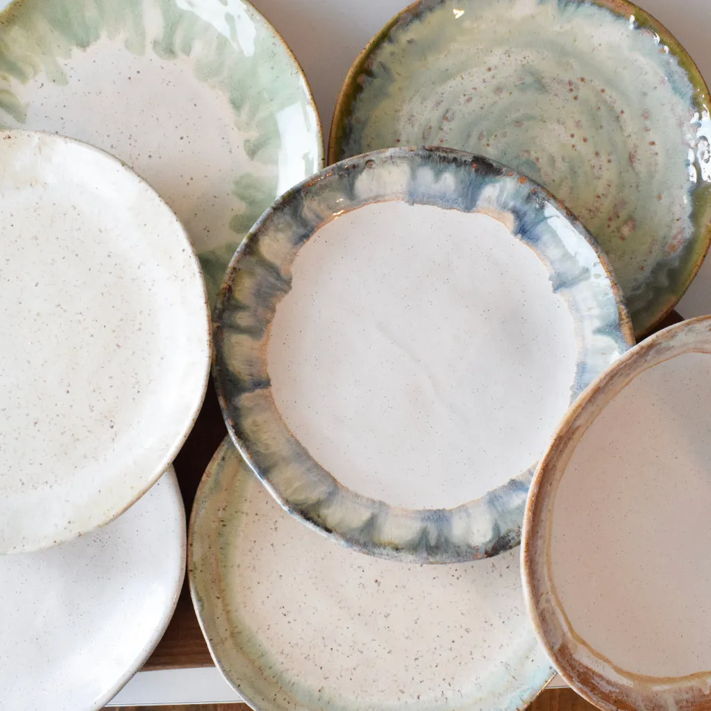 Round Dinner Plate Seaside