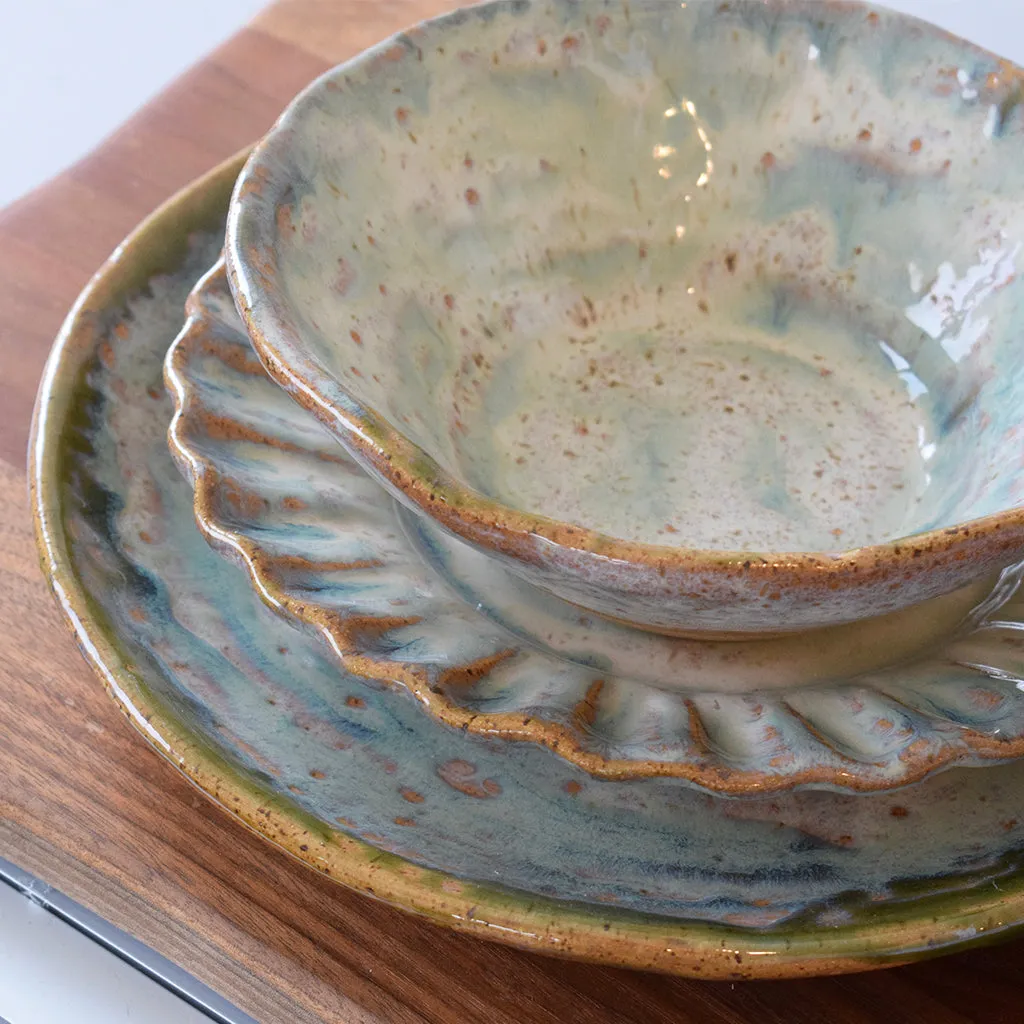 Round Dinner Plate Seaside