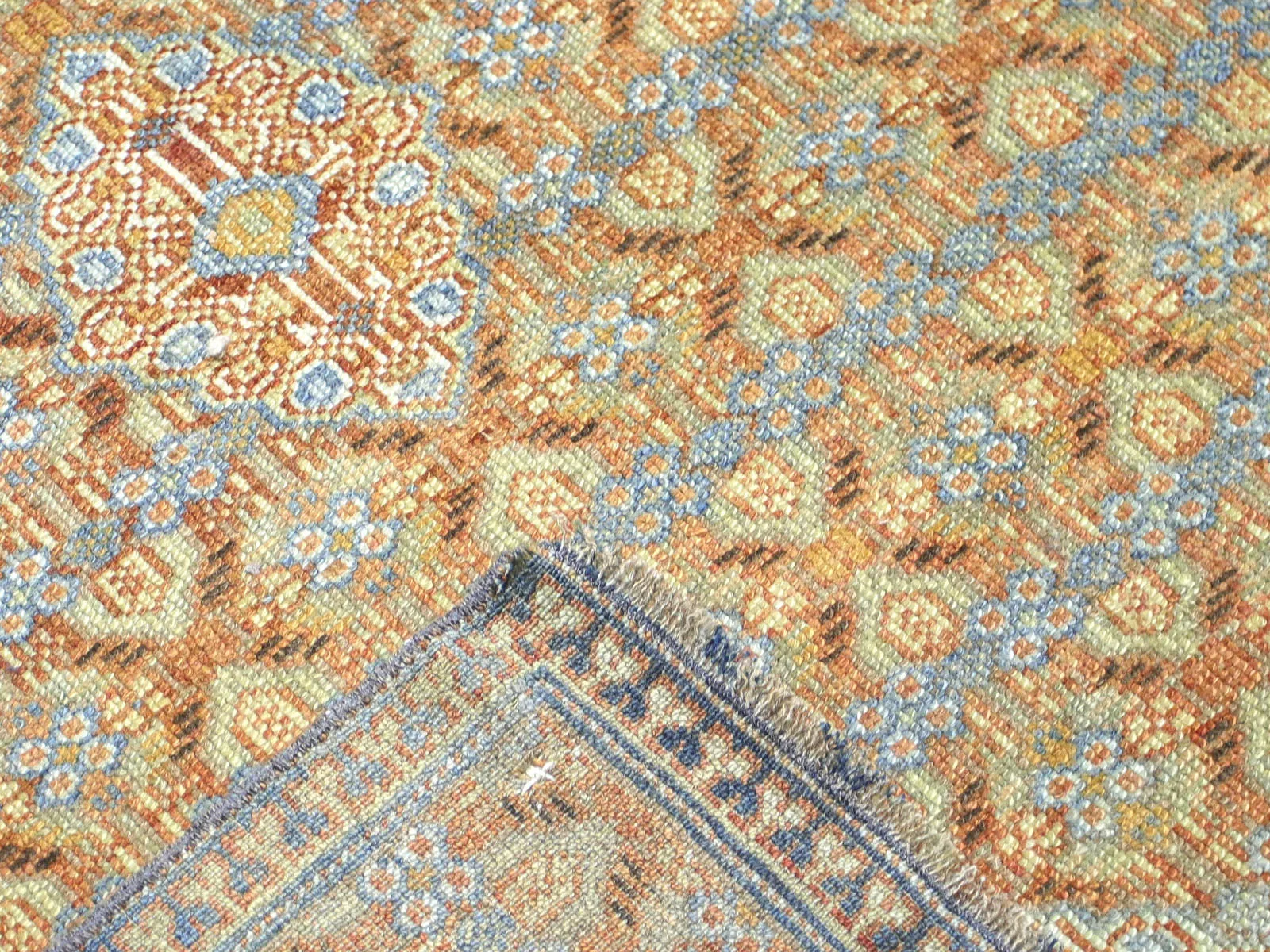 Semi Antique Persian Melayer Runner - 2'4" x 14'5"