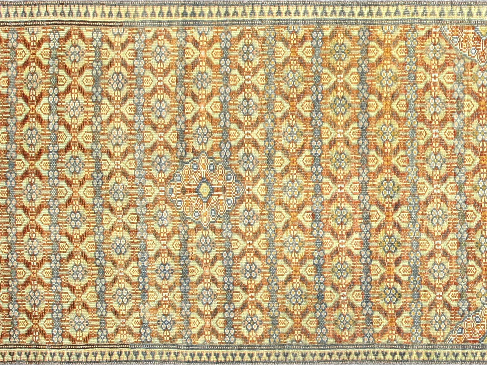 Semi Antique Persian Melayer Runner - 2'4" x 14'5"