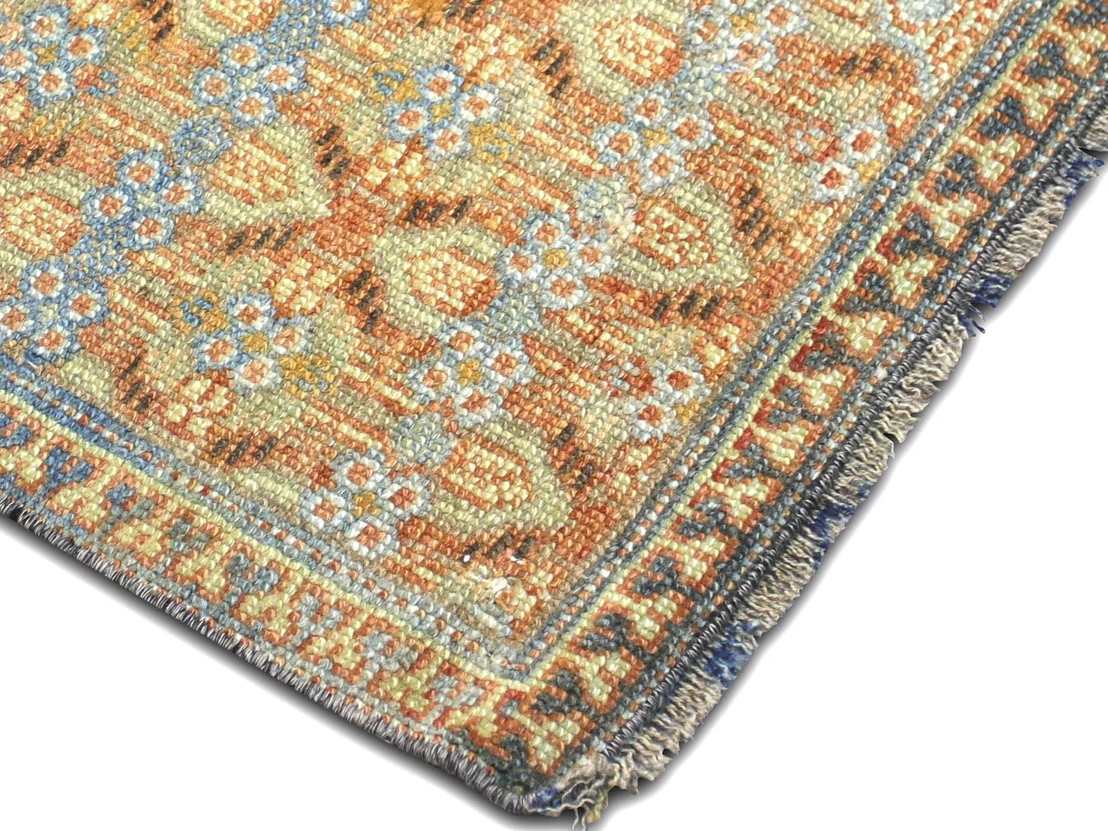 Semi Antique Persian Melayer Runner - 2'4" x 14'5"