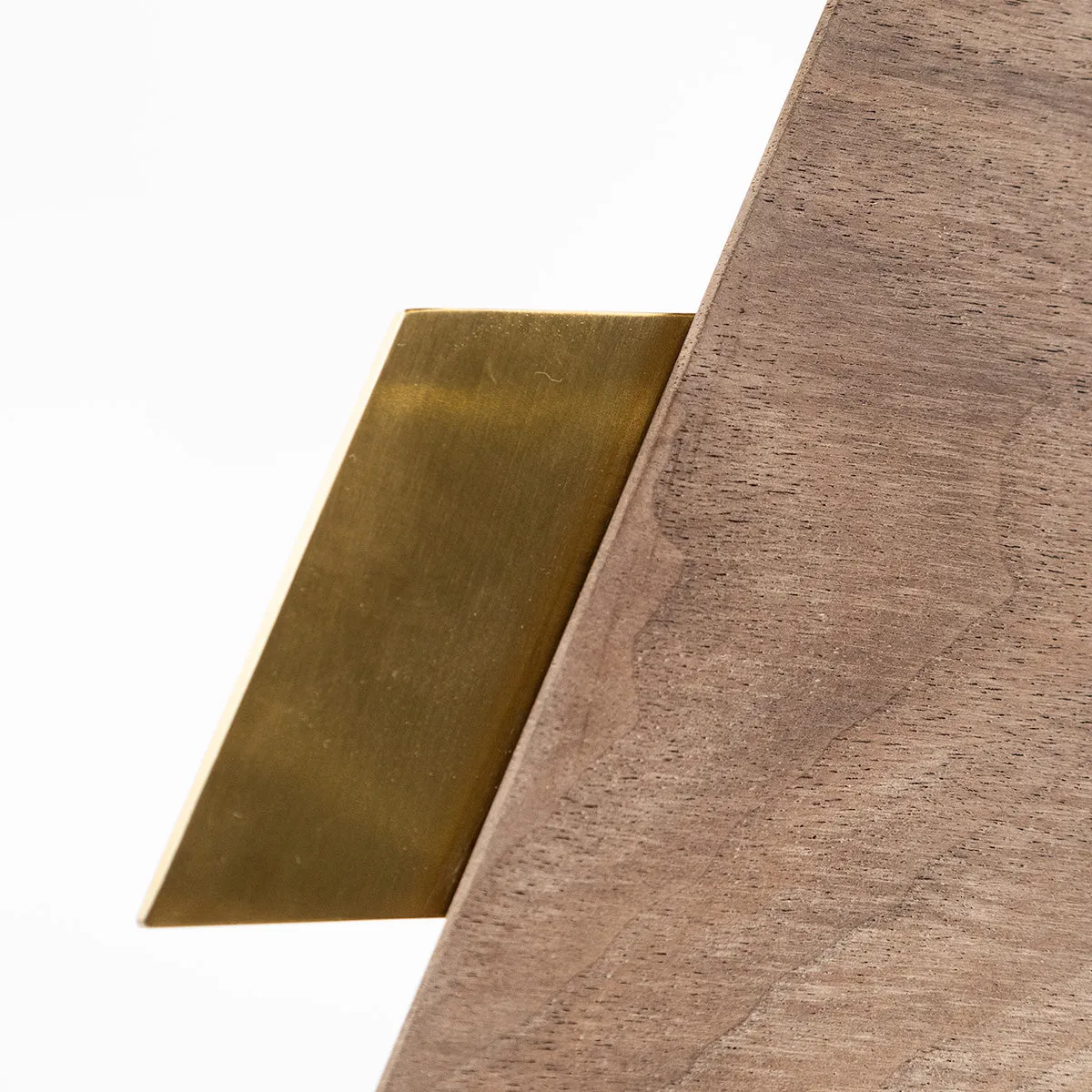 Slide Serving Tray In Walnut