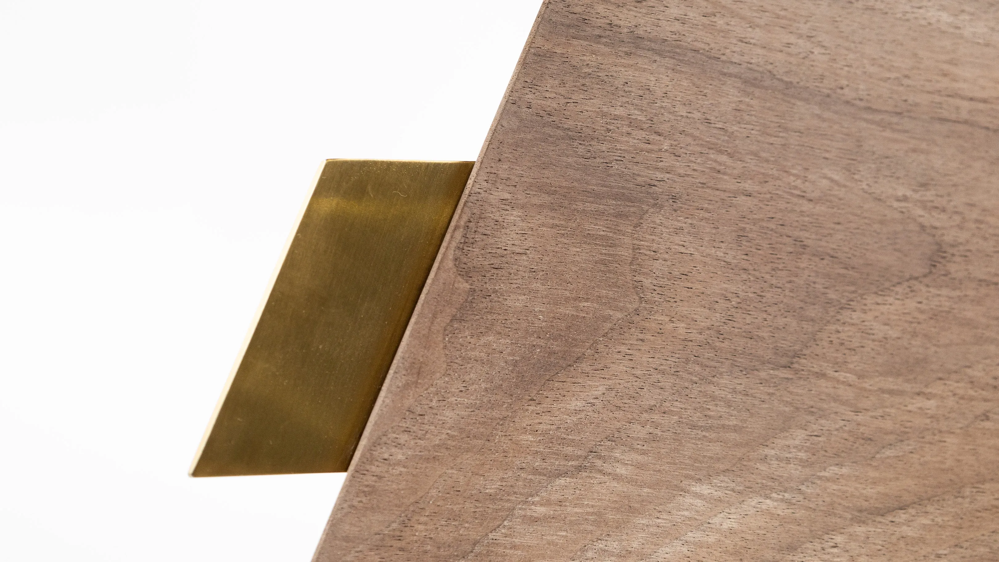 Slide Serving Tray In Walnut