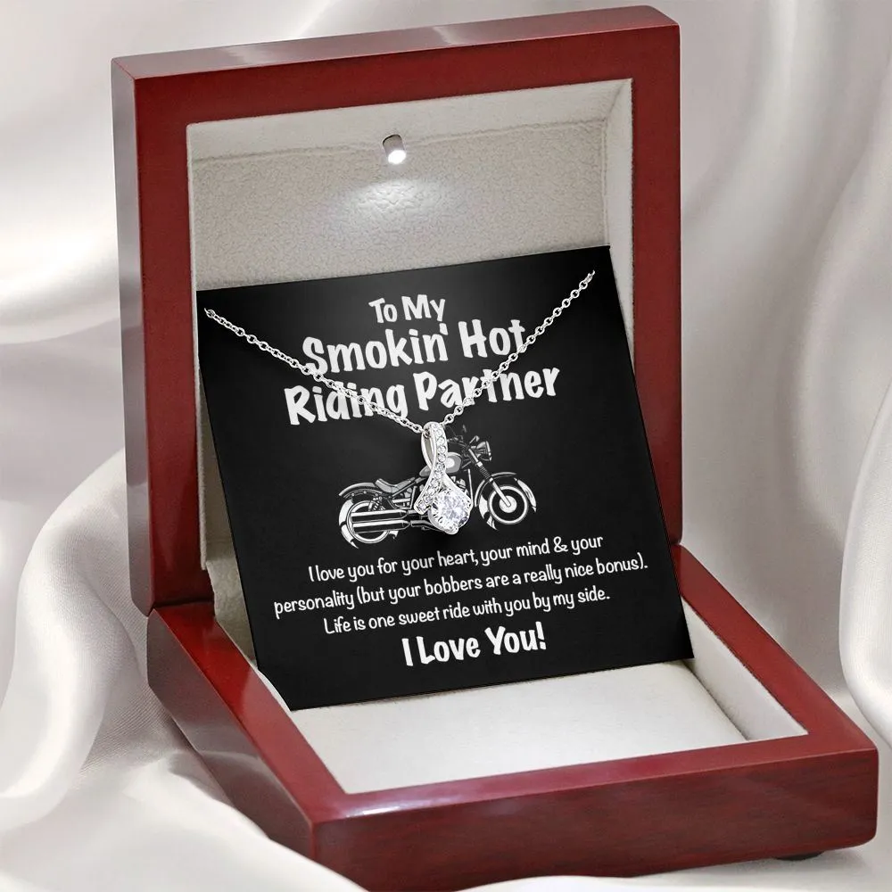 Smokin' Hot Riding Partner Valentine's Day Necklace