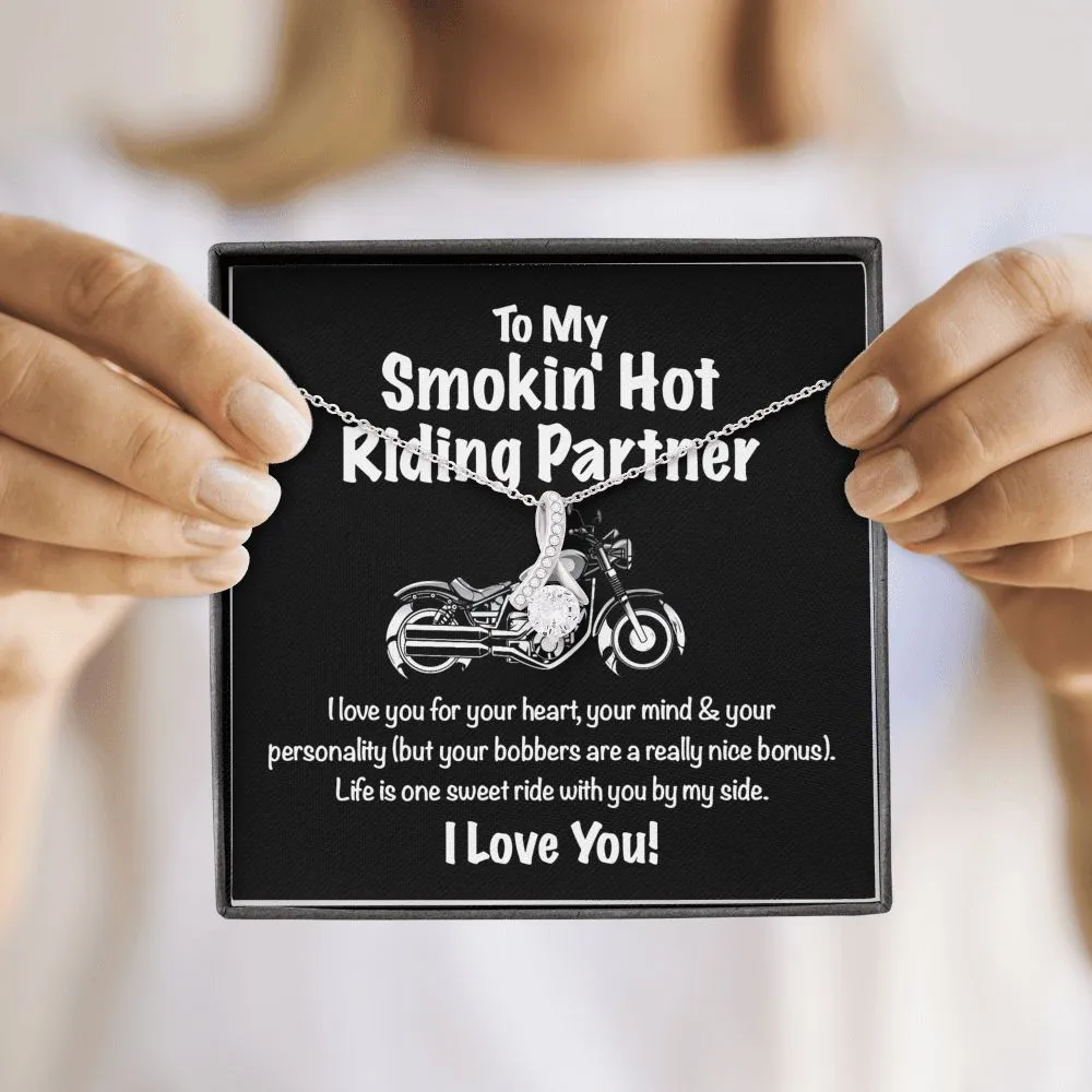 Smokin' Hot Riding Partner Valentine's Day Necklace