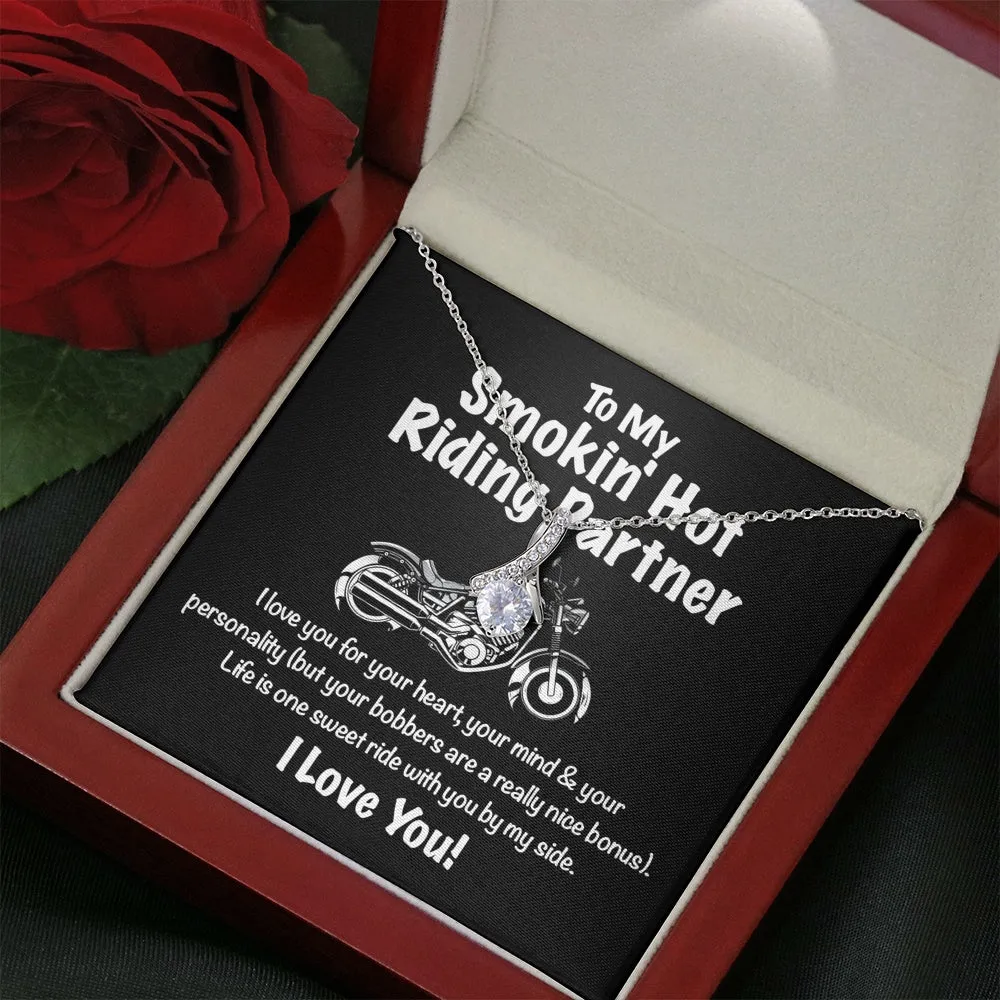 Smokin' Hot Riding Partner Valentine's Day Necklace