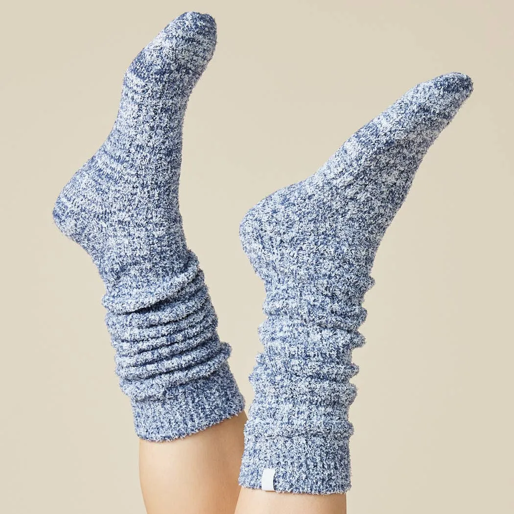 Softies Women's Soft, Cozy, Slouchy Marshmallow Socks with Grippers
