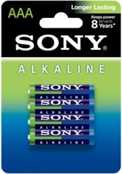 Sony Alkaline AAA x 4PCS Battery Pack