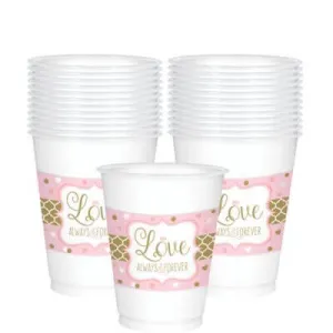 Sparkling Wedding Cups