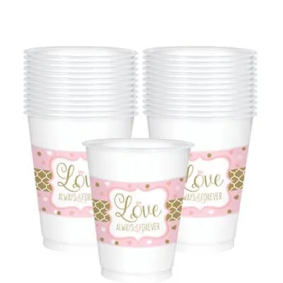 Sparkling Wedding Cups