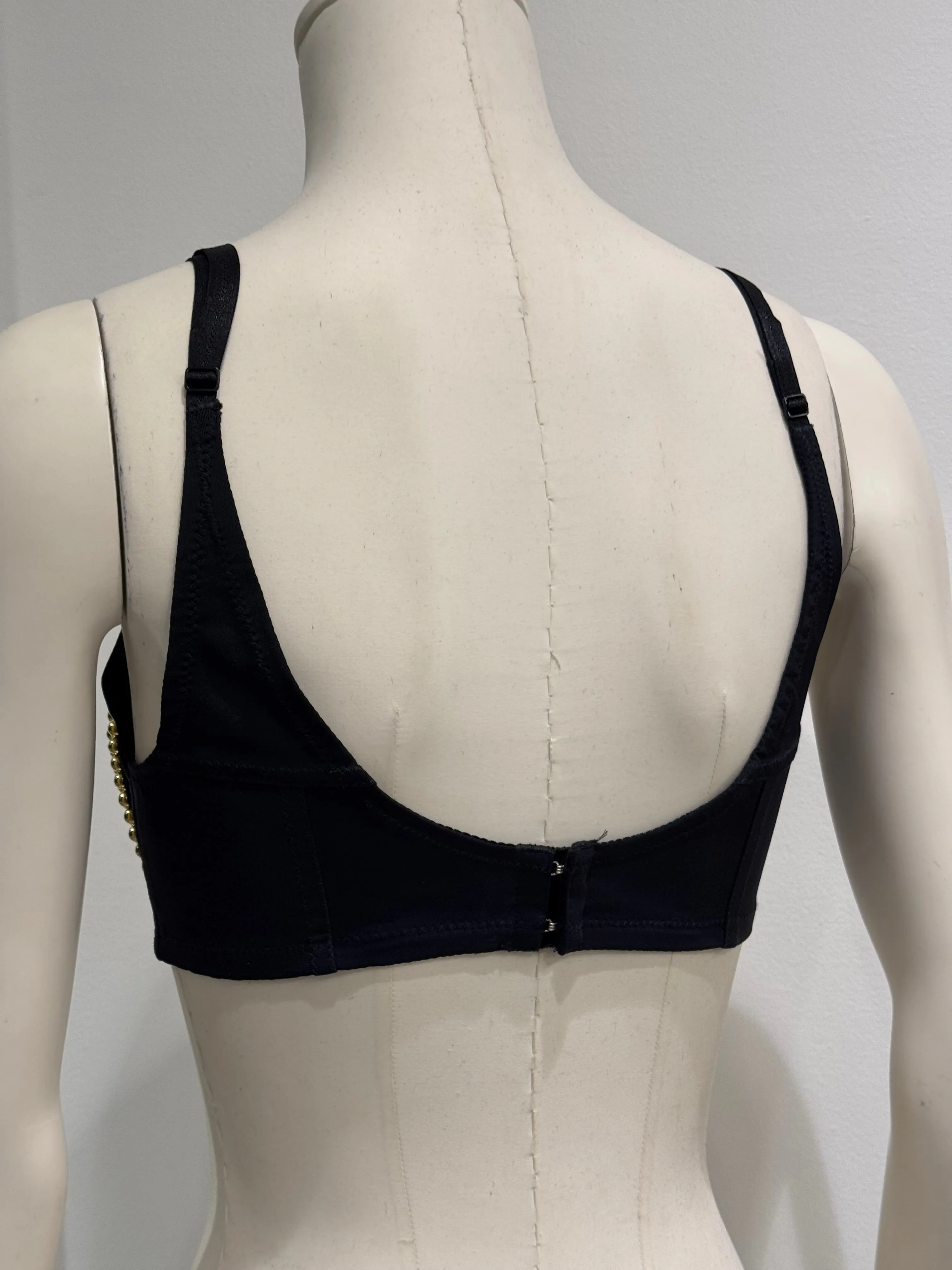 S/S1992 Dolce & Gabbana runway pearl corset bustier top