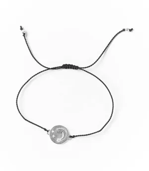 Sterling Silver Cancer Zodiac Bracelet