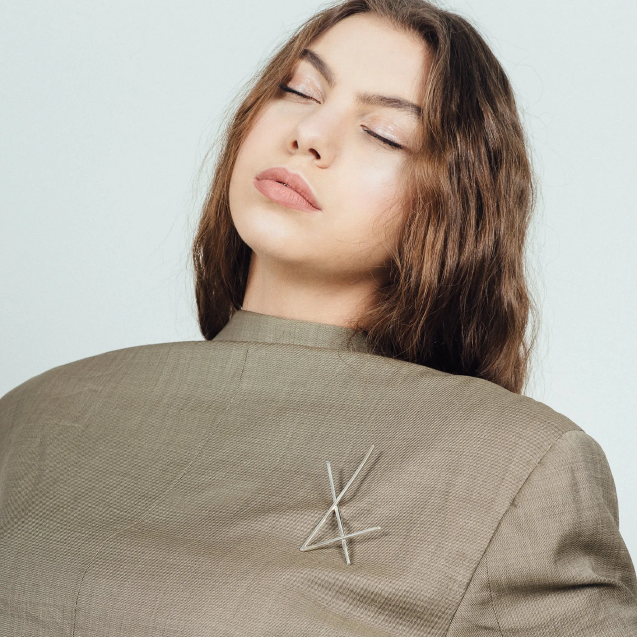 Sterling Silver Rhythm Brooch